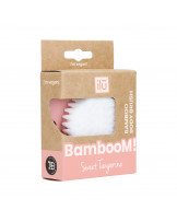 ilū BambooM! Face cleansing brush, Sweet Tangerine