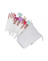 ilū basic Set of 11 makeup brushes + case, Multicolor