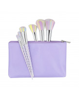 ilū basic Set of 6 makeup brushes + case, Unicorn