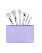 ilū basic Set of 6 makeup brushes + case, Unicorn