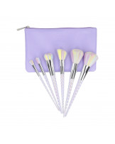 ilū basic Set of 6 makeup brushes + case, Unicorn