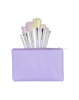 ilū basic Set of 8 make-up brushes + case, Unicorn