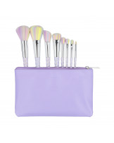 ilū basic Set of 8 make-up brushes + case, Unicorn