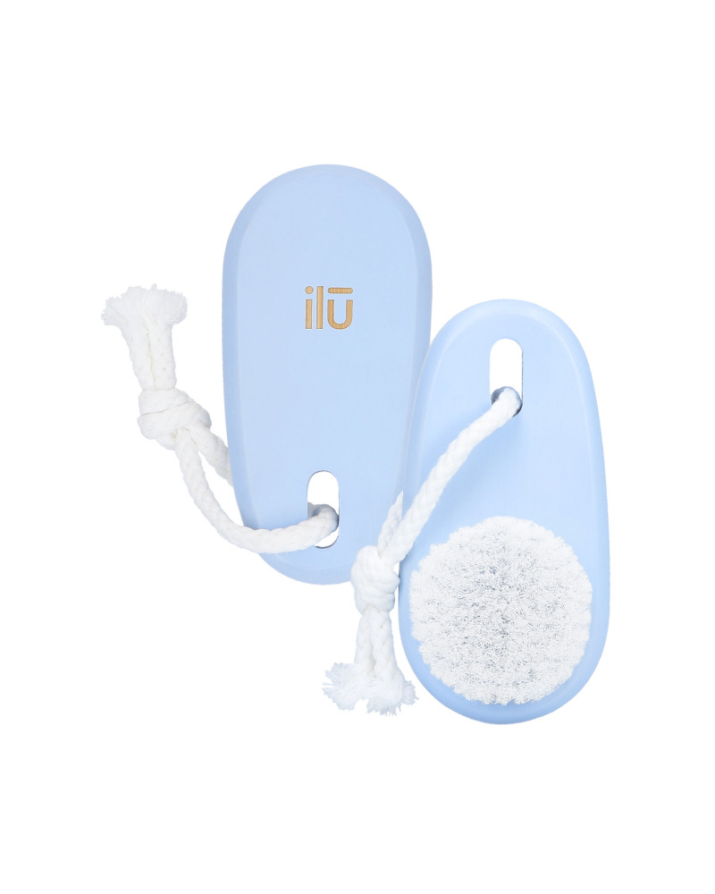 ilū BambooM! Face cleansing brush, True Blue