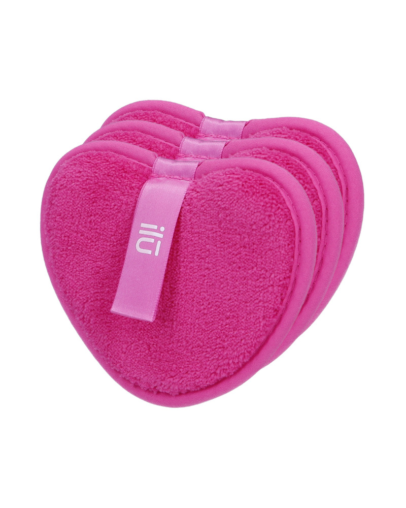 ilū Makeup remover pads, 3pcs, Pink