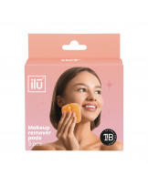 ilū Makeup remover pads, 3pcs, Orange