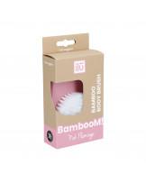 ilū BambooM! Body brush, Pink Flamingo