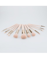 MIMO 12 Teilig Makeup Pinseln Set, Rosa 