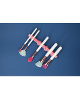 MIMO Silikon Make-up Pinsel Trockenständer, Pink