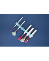 MIMO Silikon Make-up Pinsel Trockenständer, Türkis