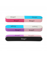 MIMO 7 in 1 Nail Buffer, Light Colors