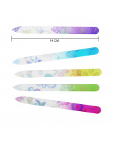 MIMO Glass Nail File, Floral print 