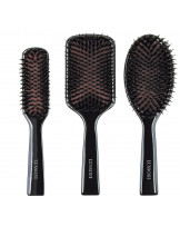 LUSSONI Natural Style Holz Paddle Haarbürste