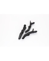 LUSSONI Krokodilklemmen, Soft-Touch-Finish, 6 Stück