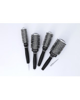 LUSSONI Simple Care Stylingbürste Mit Abnehmbare Abteilspitze, ø 32 mm