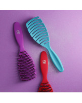 ilū My Happy Color Detangling Vent Hairbrush, Purple